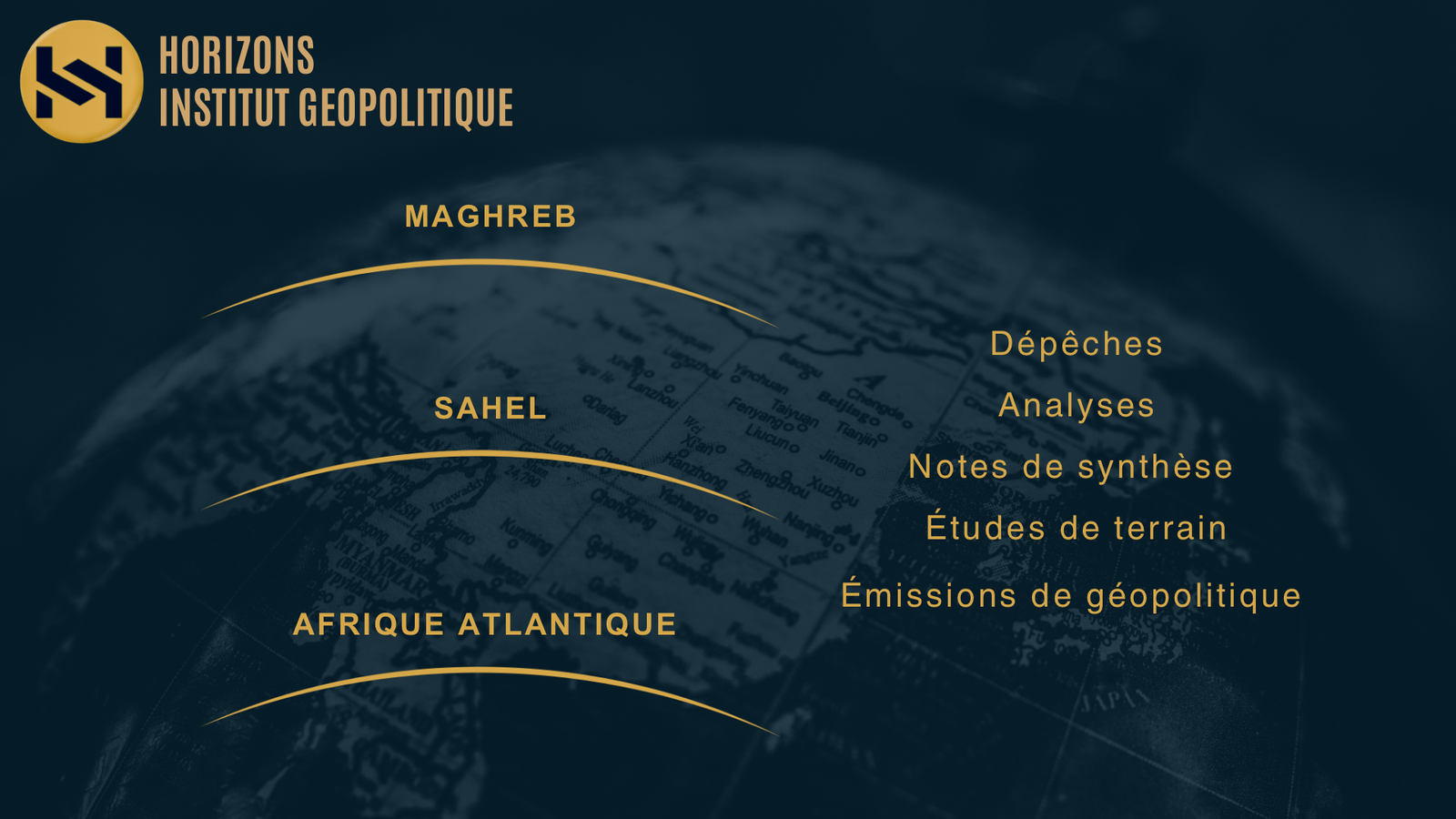 Horizons Institut Géopolitique : « Expliquer les connexions, comprendre les enjeux »