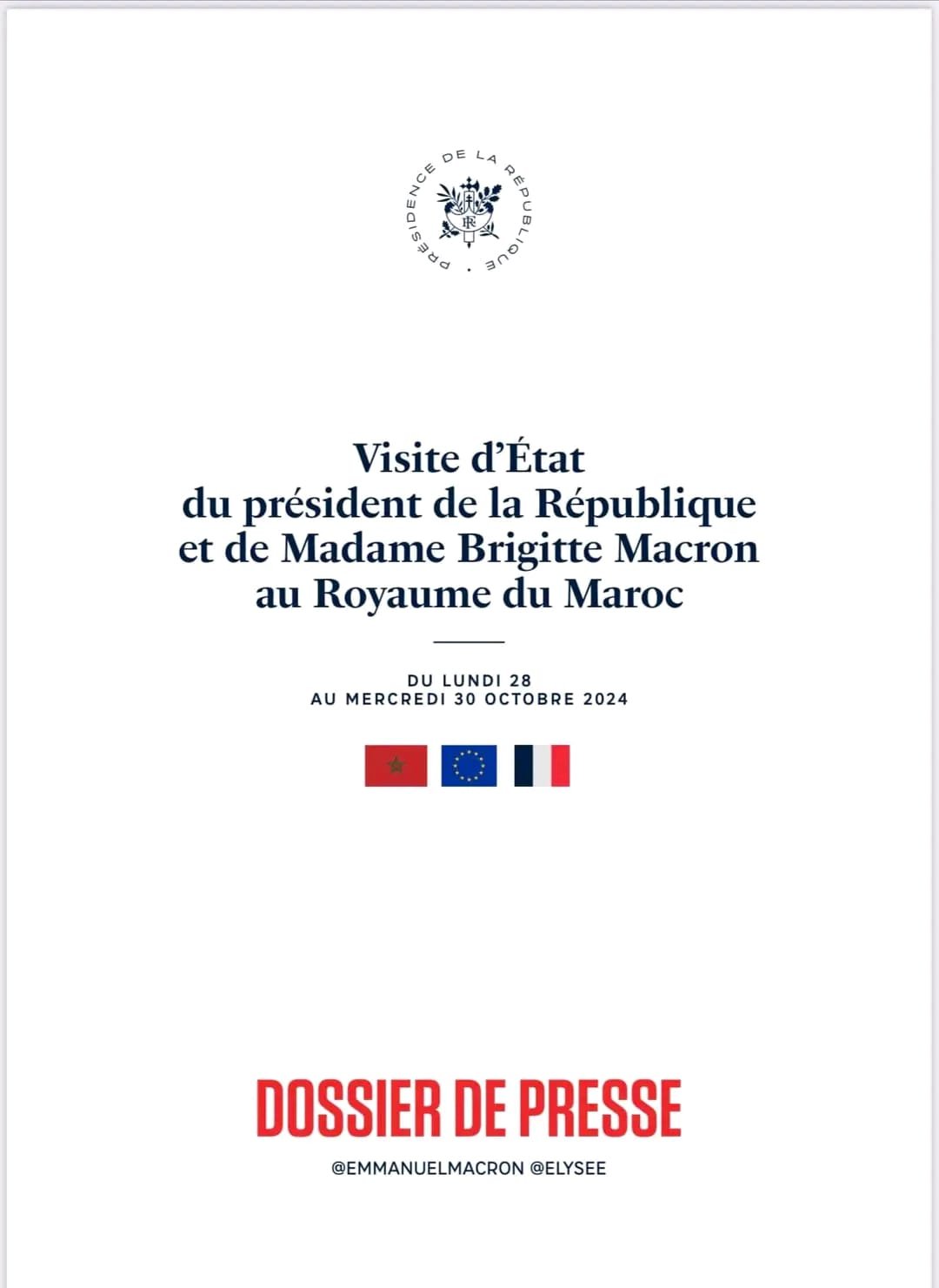 Visite d&rsquo;État de Macron au Maroc : Une séquence diplomatique majeure