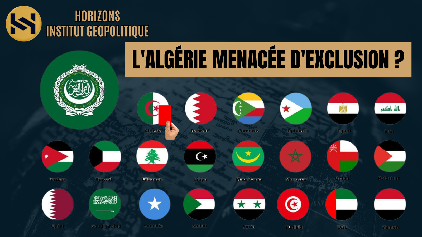L&rsquo;Algérie menacée d&rsquo;exclusion de la Ligue Arabe ?
