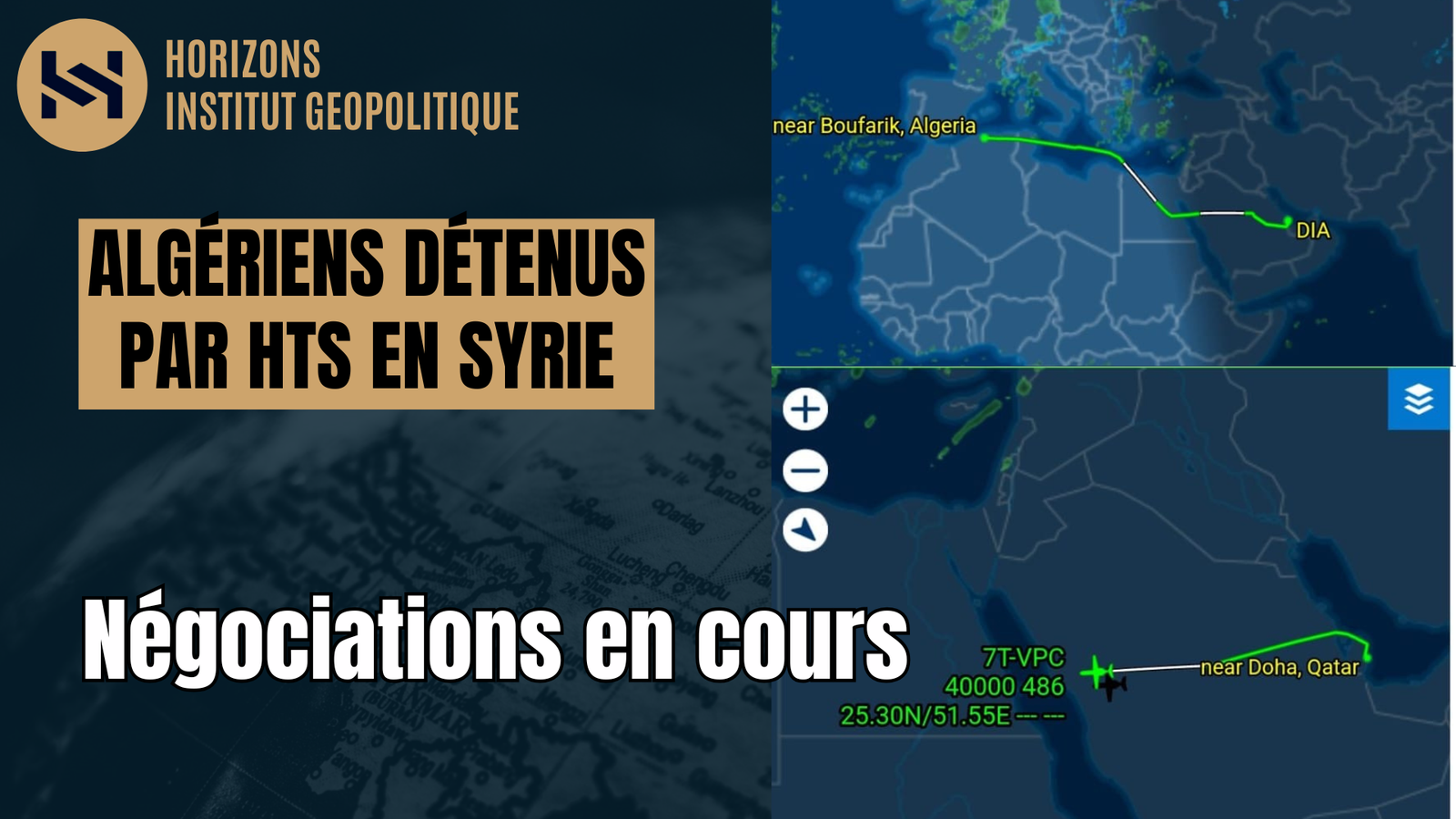 EXCLUSIF : Algériens détenus par HTS en Syrie, négociations en marge d&rsquo;une réunion internationale