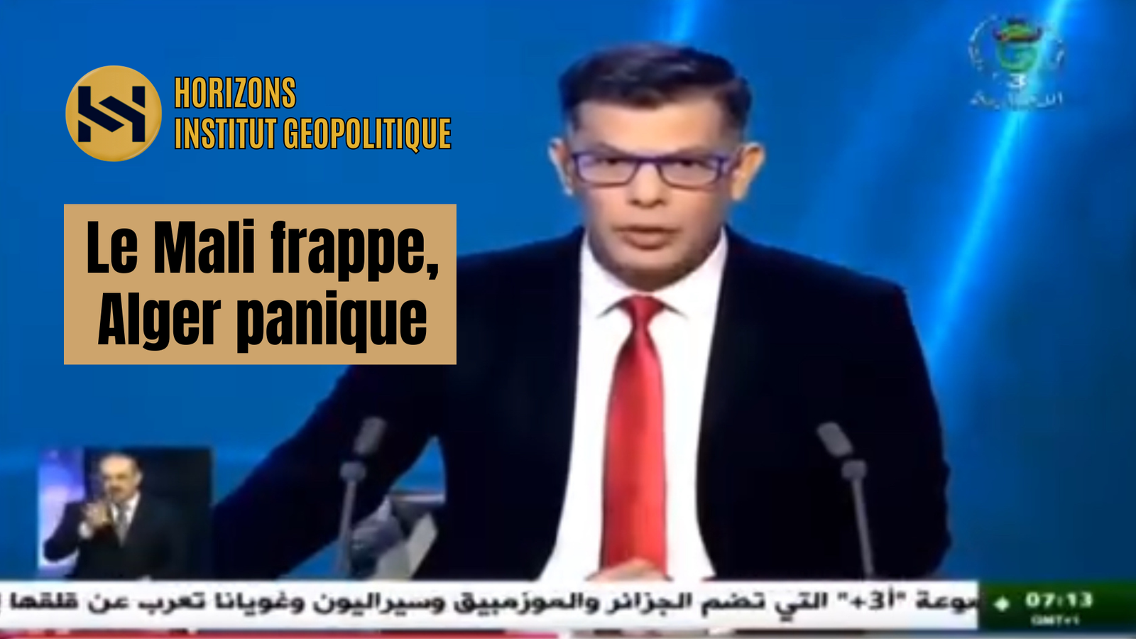 Le Mali Frappe, Alger Panique