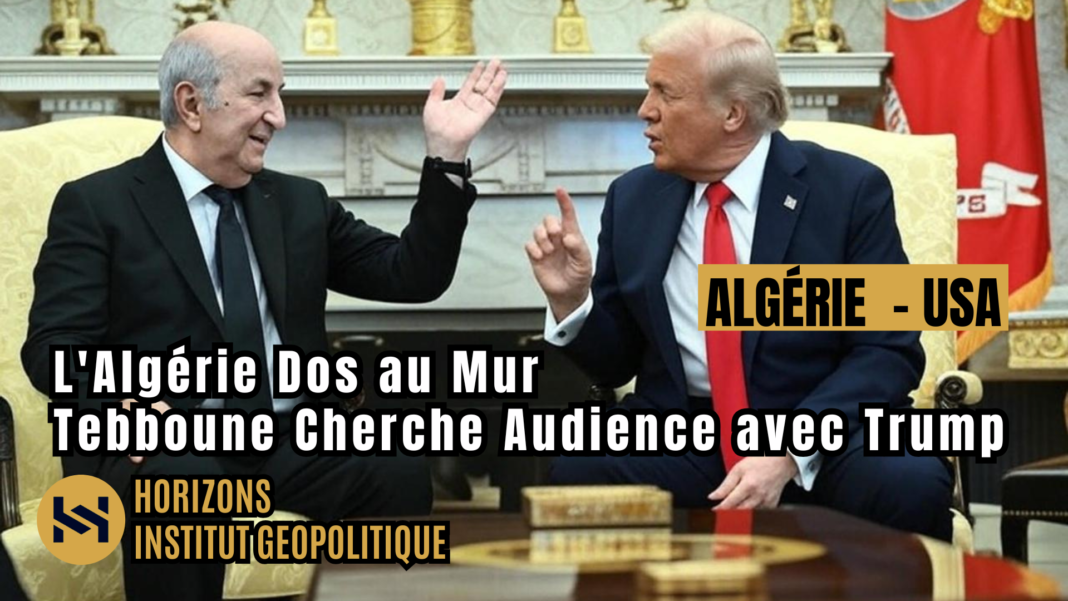 L’Algérie Dos au Mur : Tebboune Cherche une Audience avec Trump L’Algérie Dos au Mur : Tebboune Cherche une Audience avec Trump
