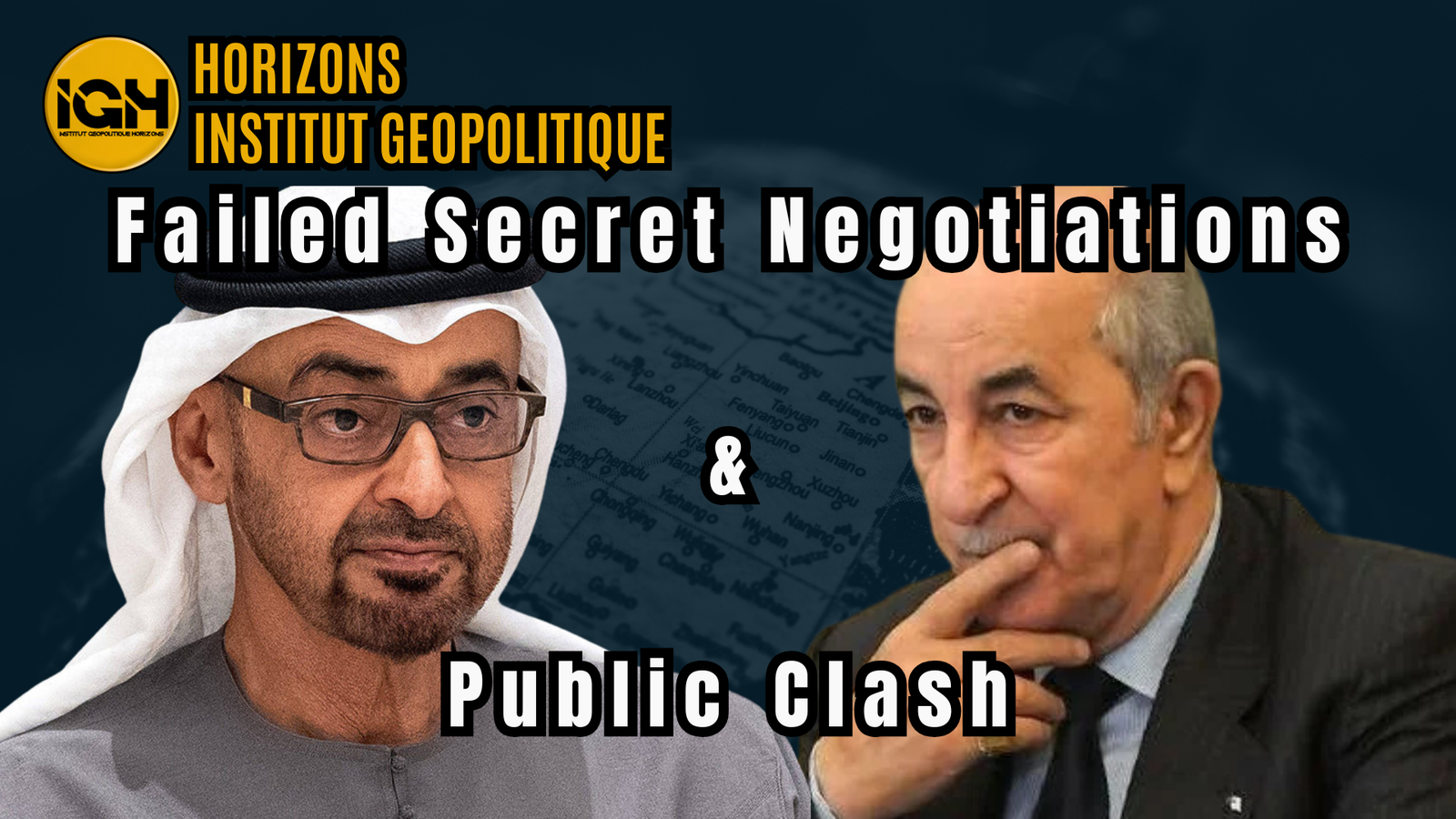 Behind the Algiers-Abu Dhabi Clash: Failed Secret Negotiations
