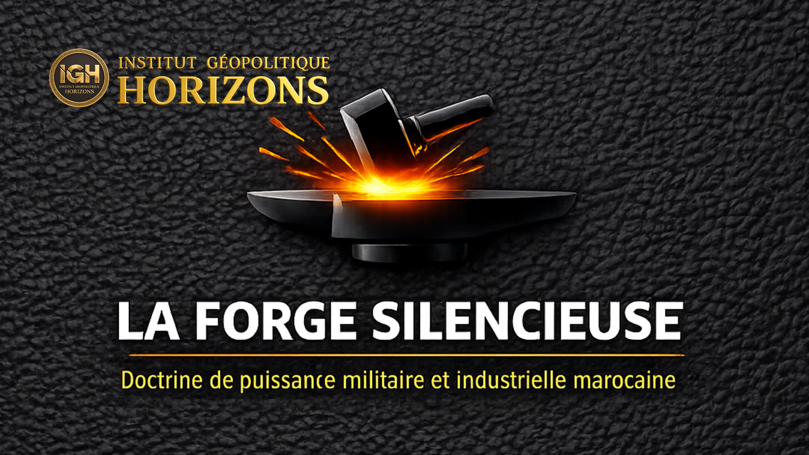 « La Forge Silencieuse » :  Doctrine militaro-industrielle du Maroc