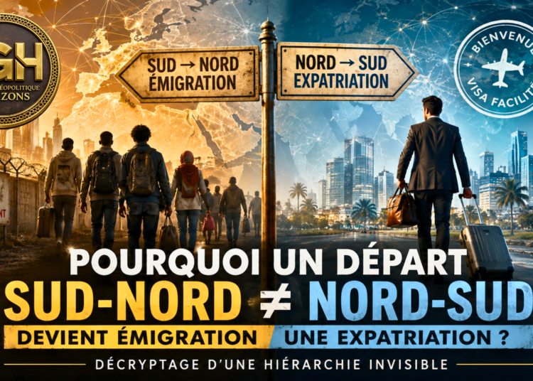 Géopolitique des mobilités migratoires Sud/Nord et Nord/Sud