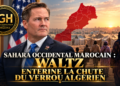 Sahara occidental marocain : Waltz entérine la chute du verrou algérien