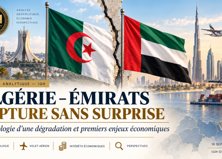 ALGÉRIE–ÉMIRATS : Une Rupture qui ne naît pas le 10 Septembre
